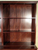 Large Solid Mahogany Open Bookcase Bookshelf w/ Drawers