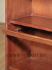 Mahogany Victorian Stacked Barrister Bookcase Curio Plain Glass