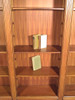 Mahogany Triple Arched Bookcase with Drawers