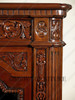 Mahogany 1-Door Resolute Bookcase