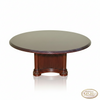 6ft Round Executive Single Pedestal Conference Table