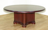 6ft Round Executive Single Pedestal Conference Table