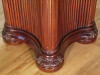 6ft Round Mahogany Conference Meeting Table