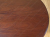 6ft Round Mahogany Conference Meeting Table