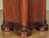 6ft Round Mahogany Conference Meeting Table
