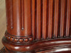 6ft Round Mahogany Conference Meeting Table