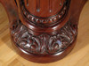 6ft Round Mahogany Conference Room Table