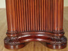 6ft Round Mahogany Conference Room Table