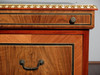 French Empire Marquetry Inlay Executive Office Desk (72W x 34D)