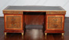 6ft French Empire Inlaid Executive Desk