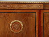 6ft French Empire Inlaid Executive Desk