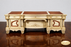 Luxurious Ivory Rococo Executive Desk