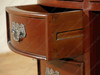 Mahogany Kidney Shape Desk w/ Leather top