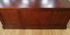 Solid Dark Mahogany Executive Office Desk