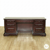 6.5ft Dark Mahogany Office Desk