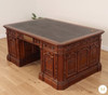 6ft Presidential Oval Office Resolute Desk w/ 25" knee space