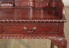 Solid Mahogany Chippendale Escritoire Secretary Desk w/ Claw & Ball