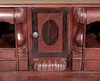 Solid Mahogany Chippendale Escritoire Secretary Desk w/ Claw & Ball