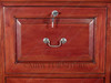 Cherry 4 Drawer File Vertical Filing Cabinet
