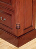 Cherry 4 Drawer File Vertical Filing Cabinet