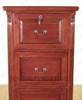 Cherry 4 Drawer File Vertical Filing Cabinet