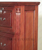 Cherry 4 Drawer File Vertical Filing Cabinet