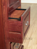 Cherry 4 Drawer File Vertical Filing Cabinet