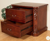 Mahogany Executive File Filing Cabinet