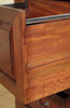 Solid Mahogany 3 Drawer File Filing Cabinet Chest