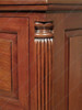 Solid Mahogany 2 Drawer File Filing Cabinet