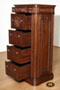Mahogany Presidential Resolute Filing Cabinet