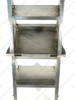 Solid Mahogany Silver Convertible Ladder Chair Library Step Stool