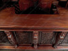8.5ft Mahogany Stained Glass Canopy Home Pub Bar