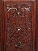 8.5ft Mahogany Stained Glass Canopy Home Pub Bar