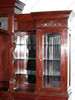 10ft Mahogany Pub Bar w/ Stained Glass