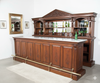 11.5ft Roman Bar Set w/ Carrara Marble Top