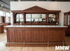11.5ft Roman Bar Set w/ Carrara Marble Top