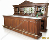 11.5ft Roman Bar w/ Carrara Marble Top