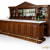11.5ft Roman Bar w/ Carrara Marble Top