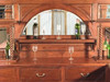 11ft Ornate Canopy Bar w/ Carved Figures