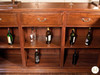 11ft Ornate Canopy Bar w/ Carved Figures