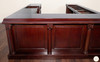 12ft Dark Mahogany U Shape Bar
