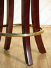 12ft Dark Mahogany U Shape Pub Bar w/ 9 Barstools
