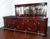 12ft Solid Mahogany Mirror back Pub Bar w/ Rails