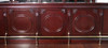 12ft Cherry L-Shape Pub Bar w/ Brass Rails
