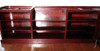 12ft Cherry L-Shape Pub Bar w/ Brass Rails