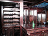 25ft Magnificent Mahogany Carved Statues Canopy Pub Bar