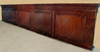 33ft Mahogany LCD TV Media Bar Back