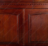 33ft Mahogany Hand-Carved Wall Paneling Unit w/ Fluted Columns