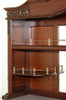 5 Piece Italian inlay Marquetry Marble Top Pub Bar Set w/ 4 Barstools